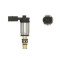 Supapa regulator compersor Audi A1 (8X), 2010-2018, motor 1.6 TDI, diesel; 1.2 TFSI, benzina, tip Sanden: PXE, cu 2 pini, tip gaz R134A