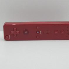 Nintendo Wii Remote - motion plus - Rosu - Original Nintendo - curatat si reconditionat