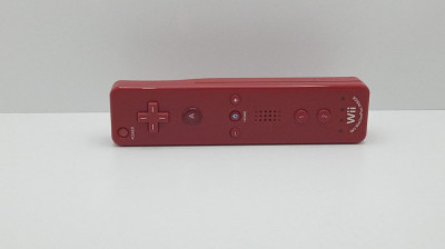 Nintendo Wii Remote - motion plus - Rosu - Original Nintendo - curatat si reconditionat foto