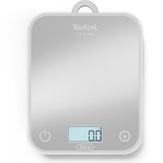 Cantar de bucatarie Tefal Optiss BC50U4V0, 5 kg, sticla securizata, functie Tara, functie de cantarire a lichidelor, precizie 0.5g, afisaj LCD, carlig