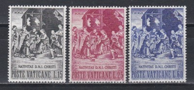 Vatican 1959 - Crăciun, MNH foto