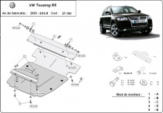 Scut motor metalic VW Touareg 2003-2010 foto