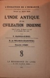 L INDE ANTIQUE ET LA CIVILISATION INDIENNE 1933