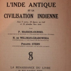 L INDE ANTIQUE ET LA CIVILISATION INDIENNE 1933