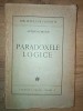 Paradoxele logice- Anton Dumitru