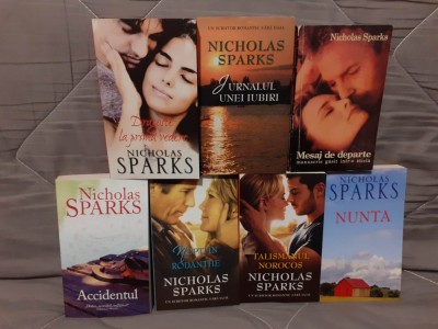 MESAJ DE DEPARTE/JURNALUL UNEI IUBIRI/NOPTI IN RODANTHE/NUNTA-NICHOLAS SPARKS foto