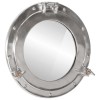 VidaXL Oglindă hublou de perete &Oslash;38cm&nbsp;aluminiu și sticlă 357849