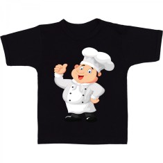 Tricou &amp;quot; Fat chef cartoon &amp;quot; foto