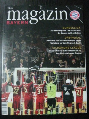 Revista Bayern Munchen (magazin) foto