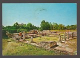 CPIB 24158 CARTE POSTALA - MANGALIA SUD. RUINELE CETATII CALLATIS, CIRCULATA, 1975, STAMPILE, TIMBRU