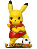 Jucarie Pokemon fotbalist cu minge fotbal 25cm