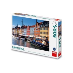Puzzle Copenhaga, 500 piese - DINO TOYS foto