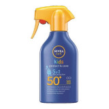 Cumpara ieftin Spray pentru copii cu SPF50+ Protect &amp; Care, 270 ml, Nivea Sun