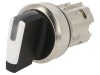 Comutator Rotativ 22mm Alb IP67