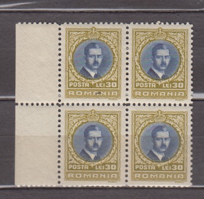 A11 TX7 9 - 1930 - Carol II - Londra - perechi de cate patru timbre foto