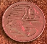 C50 - Moneda foarte veche - 20 centi - Australia - 1996
