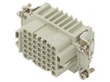 Conector HDC inserturi contact mamă CDD PIN 42 PE 10A