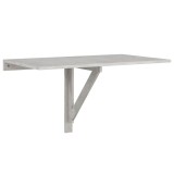 Cumpara ieftin Masa de perete plianta, gri beton, 100x60x56 cm, lemn compozit
