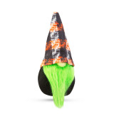 Spiriduș scandinav de Halloween - 16 cm - verde