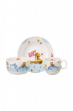 Villeroy &amp; Boch set de mic dejun pentru copii Happy as a Bear 3-pack