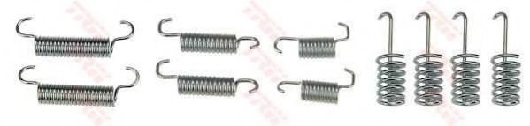 Set accesorii, saboti frana parcare VW CRAFTER 30-35 bus (2E) (2006 - 2016) TRW SFK416