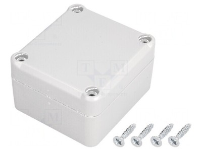 Carcasă universală polistiren gri IP65 57mm x 63mm x 37mm foto