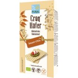 Crackers din ovaz cu susan si chia fara gluten, eco