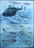 REP.BURUNDI - AVIATIE-Ambulanta Helicopter-1 M/SH.+ 1 S/SH.-MNH** - RBU 90