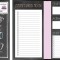 Book of Sticky Notes: Stuff I Need to Do (Chalkboard)