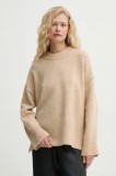 Day Birger et Mikkelsen pulover de lana Josie femei, culoarea bej, DAY65243702
