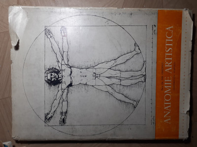 ANATOMIE ARTISTICA VOL.1-GH.GHITESCU-1959 R2. foto