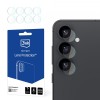 Folie de protectie Camera Spate 3MK Protection pentru Samsung Galaxy S25 S931, Sticla Securizata, Set 4 bucati, Transparenta