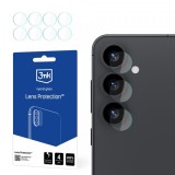Folie de protectie Camera Spate 3MK Protection pentru Samsung Galaxy S25 S931, Sticla Securizata, Set 4 bucati, Transparenta