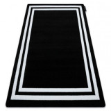 Covor HAMPTON cadru negru, 200x290 cm