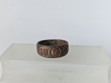 Inel Patriotic Franz Josef din Metal 1914 - WW1