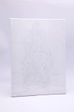 Set panza pictura pe numere, 24 culori acrilice, pensule, 30 x 40 cm, Daco