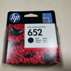 Cartus model HP 652 negru - NOU ORIGINAL SIGILAT black cartuse listare imprimare