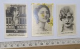 Cumpara ieftin RARE LOT 3 CARTOANE TIGARI -MISS GERMANIA 1930 /MISS OLANDA 31 /MISS ITALIA 30