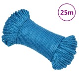 Cumpara ieftin Franghie de lucru, albastru, 8 mm, 25 m, polipropilena