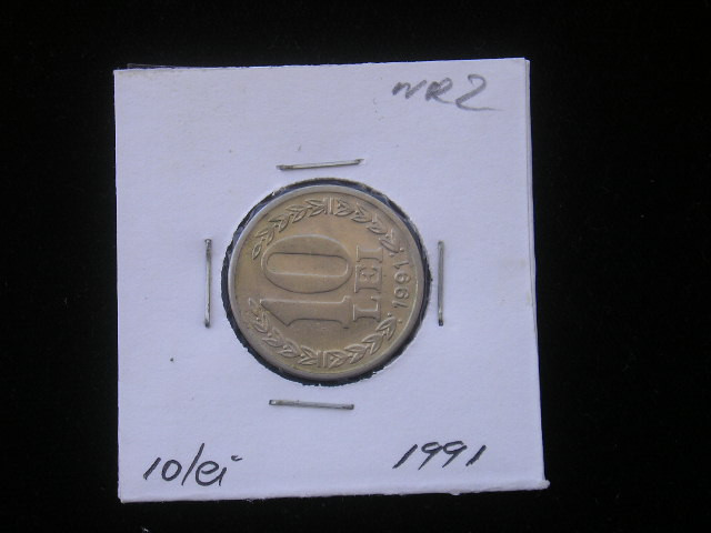 M1 C10 - Moneda foarte veche 55 - Romania - 10 lei 1991