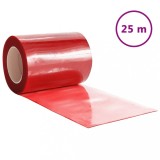 Cumpara ieftin Perdea pentru usa, rosu, 300 mmx2,6 mm 25 m, PVC