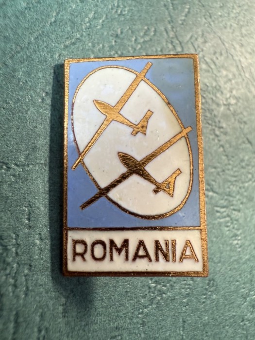 Insigna planorism Romania anii 70 RSR