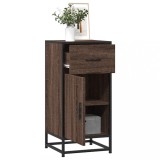 Cumpara ieftin Dulap, stejar maro, 35,5x35x76 cm, lemn prelucrat și metal