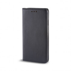 Husa Book Pocket Magnetic Lock Black Huawei P Smart 2020 foto