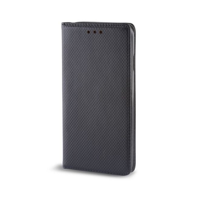 Husa Book Pocket Magnetic Lock Black Huawei P Smart 2020