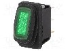 Intrerupator OFF-ON, 2 pozitii, SPST, SCI - R13-238B8-01-G-L1