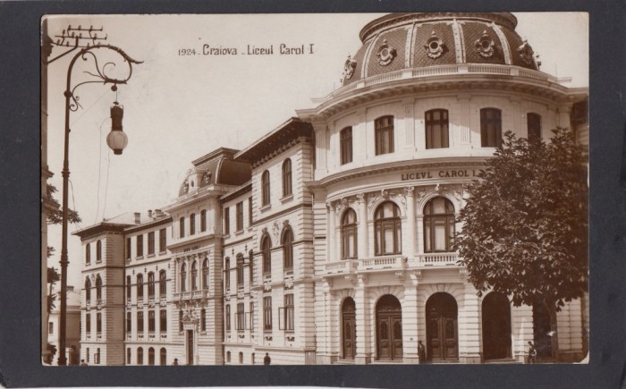 Carte Postala Craiova - Liceul Carol I