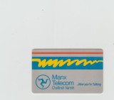 bnk card Cartele telefonice - Insula Man - Manx Telecom - Definitive - Col:IM-TEL-0082A