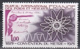 Franta 1975 - 100 de ani de la Convenția Meterului, MNH, Nestampilat