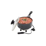 Cratita Electrica Auto 12V, 1.9L, 150W, 18cm, cu Capac, pentru Camion, Barca, Camping